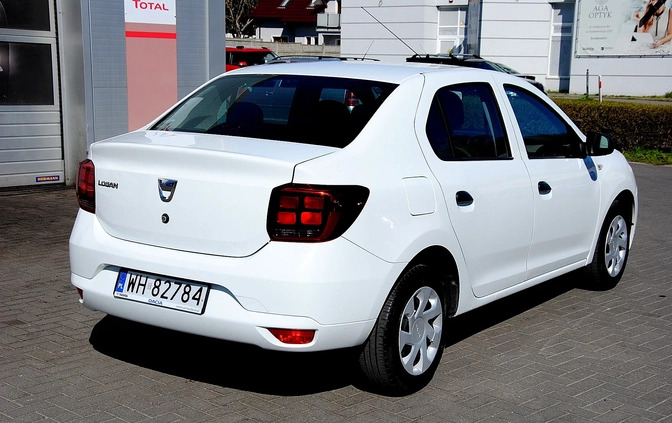 Dacia Logan cena 35900 przebieg: 54000, rok produkcji 2019 z Wleń małe 106